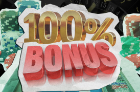SPECIAL OFFER FOR NEW Players - 100% bonus on the first deposit